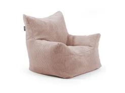 mokebo Kindersessel aus Cord Der Pausenheld Sitzsack Kinder Kindersitzsack in Rosa