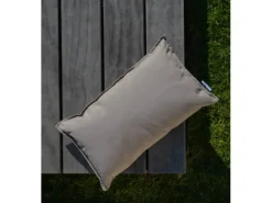mokebo Outdoor Kissenbezug Das Ruhepolster 50x30cm Sofakissen Hülle in Taupe