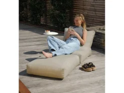 mokebo Outdoor Sitzsack Der Summerdream Bean Bag mit Füllung oder Gartenliege in Sand