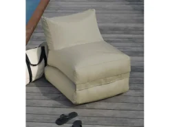 mokebo Outdoor Sitzsack Der Summerdream Bean Bag mit Füllung oder Gartenliege in Sand