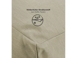 mokebo Outdoor Sitzsack Der Summerdream Bean Bag mit Füllung oder Gartenliege in Sand