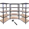 Monstershop 3 x Monster Racking T-Rax 90cm Lagerregal Schwarz
