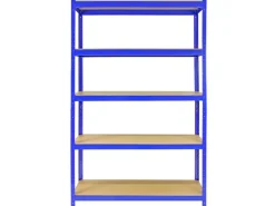 Monstershop 5 x T-Rax Lagerregale 180cm x 120cm x 45cm Blau