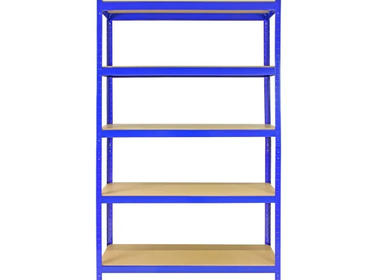 Monstershop 5 x T-Rax Lagerregale 180cm x 120cm x 45cm Blau