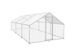 Monstershop Hühner Freilauf 4m x 6m x 2m