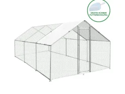 Monstershop Hühner Freilauf 4m x 6m x 2m