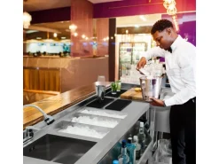 MonsterShop Modulare Cocktailbar-Station mit Eisbrunnen