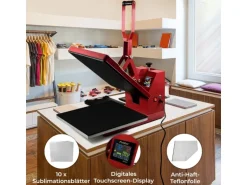 Monstershop PixMax Transferpresse 50 x 50cm Teflonmatte & Sublimationspapier