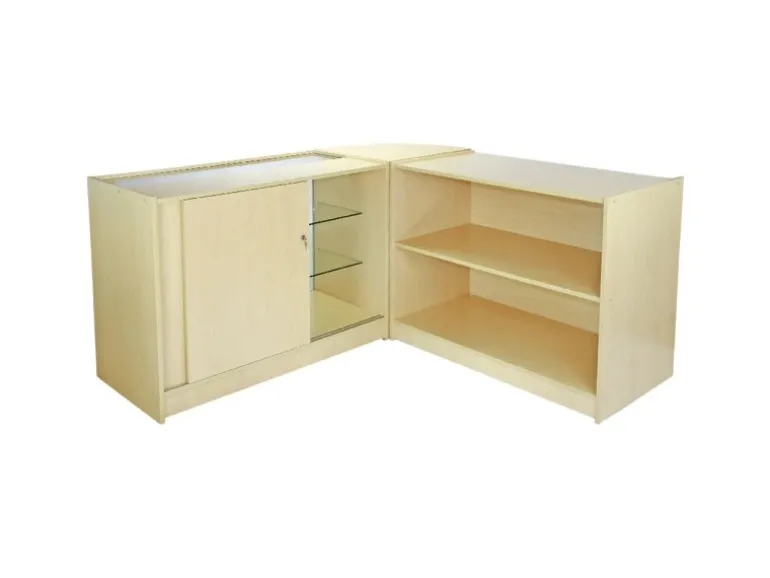 Monstershop Titan Ladentheke und Verkaufstheke Ahorn