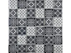 Mosaik Glas Retro Indigo 30 cm x 30 cm