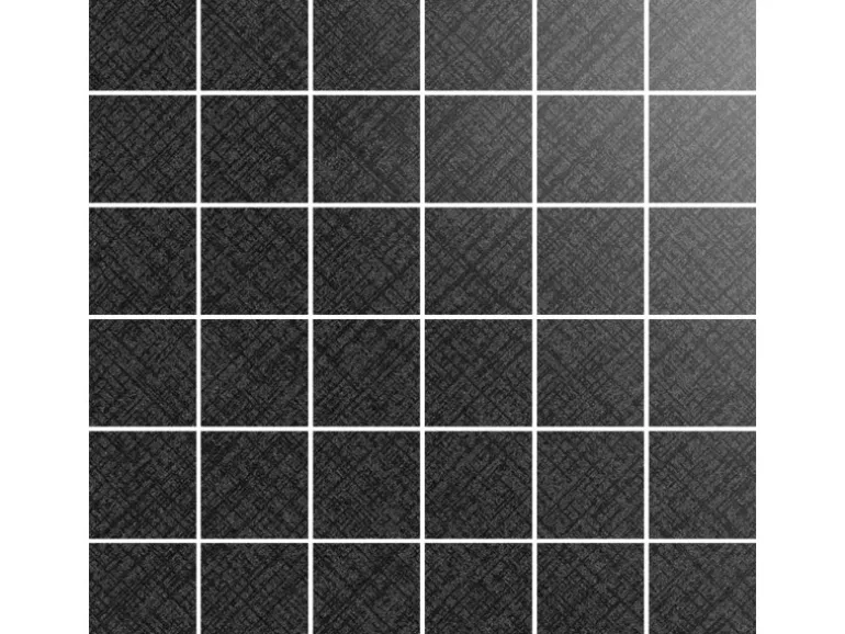 Mosaik Las Vegas Schwarz 30 cm x 30 cm