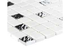 Mosaik Marmor Roma Silver 30 cm x 30 cm