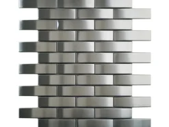 Mosaik Metall Edelstahl 29 cm x 28 cm