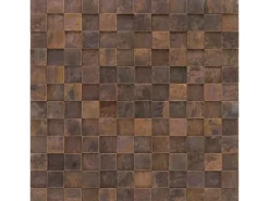 Mosaik Metall Kupfer 3D 30 cm x 30 cm