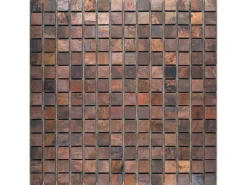 Mosaik Metall Kupfer 3D 30,8 cm x 30,8 cm