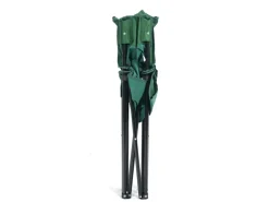 24Move Campingstuhl Faltstuhl Grün Mit Getraenkehalter Tragetasche Outdoor Faltbar Max 100Kg Anglerstuhl Polyester