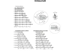 MS Beschläge Rollenführung Weiss 250 mm Schubaldenschiene Auszug