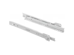 MS Beschläge Rollenführung Weiss 350 mm Schubaldenschiene Auszug
