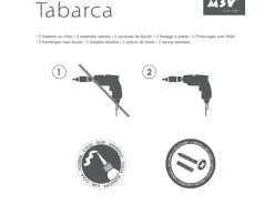 MSV Eck-Duschregal Tabarca Alu & Glas 24 cm x 24 cm x 30 cm