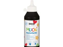 Mucki Bastelfarbe Schwarz 250 ml