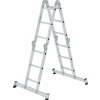 MUNK Vielzweckleiter mit Nivello Traverse 4x3 Sprossen