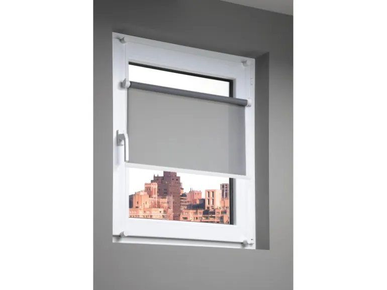 My Deco Rollo Verspannt Flex Grau 80 cm x 130 cm