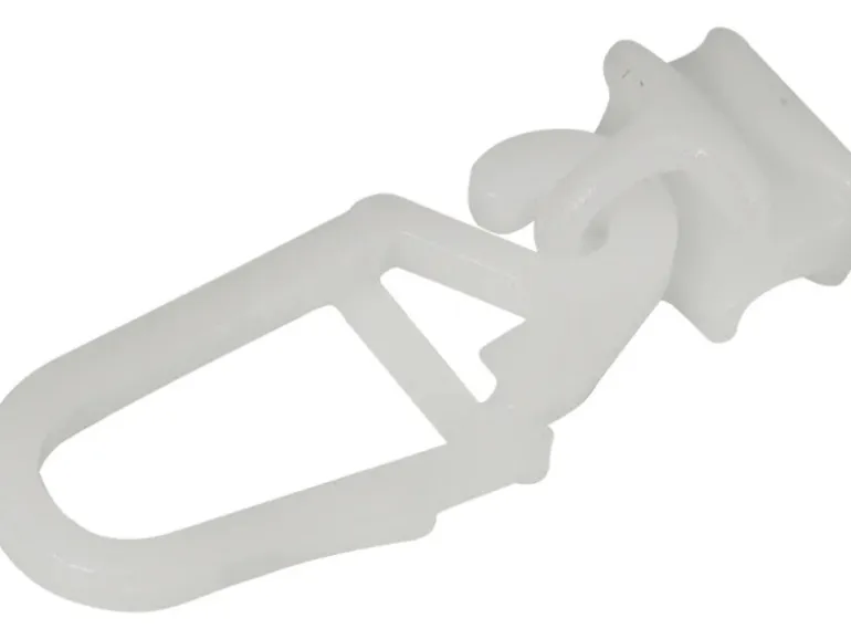 Mydeco Gardinengleiter Weiß Ø 1,6 cm & Ø 2 cm 20 Stück