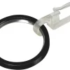 Mydeco Gardinen-Ringe Schwarz Ø 4 cm für Ø 2 cm Gardinenstangen