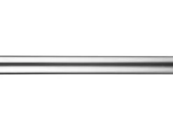 Mydeco Gardinenstange für Ringe Edelstahl-Optik Ø 2,5 cm x 160 cm
