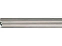 Mydeco Gardinenstange für Gleiter Edelstahl-Optik Ø 2 cm x 120 cm