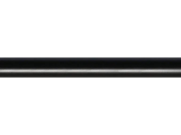 Mydeco Gardinenstange für Ringe Schwarz Ø 2 cm x 120 cm