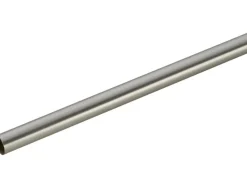 Mydeco Gardinenstange für Ringe Edelstahl-Optik Ø 1,6 cm x 200 cm