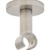 Mydeco Gardinenstange-Deckenmontage Klassik Edelstahl-Optik Ø 1,6 cm