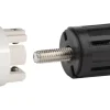 Mydeco Gardinenstange-Endstück Match Weiß Ø 2 cm