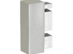 Mydeco Gardinenstange-Endstück End Edelstahl-Optik 3,2 cm x 1,1 cm