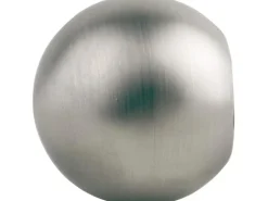 Mydeco Gardinenstange-Endstück Ball Edelstahl-Optik Ø 2 cm