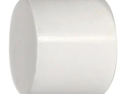 Mydeco Gardinenstange-Endstück Cap Weiß Ø 2 cm