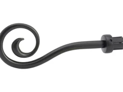 Mydeco Gardinenstange-Endstück Orbis Schwarz Ø 2 cm