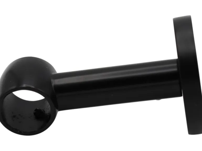 Mydeco Gardinenstange-Halterung Noble Schwarz Ø 2 cm Abstand 6,5 cm