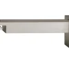 Mydeco Gardinenstange-Halterung Go Edelstahl-Optik 1,8 cm x 1,8 cm