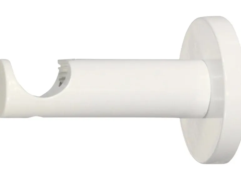Mydeco Gardinenstange-Halterung Function Weiß Ø 2 cm Abstand 6,5 cm