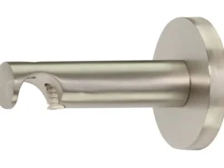 Mydeco Gardinenstange-Halterung Function Edelstahl-Optik Ø 1,6 cm