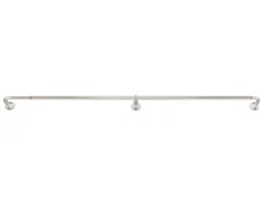 mydeco Gardinenstange-Set day & night ausziehbar Edelstahl-Optik 160-280cm
