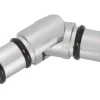 Mydeco Gelenkverbinder für Gardinenstangen Edelstahl-Optik Ø 1,6 cm