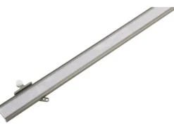 Mydeco Paneelwagen für Schiebevorhang Edelstahl-Optik 60 cm
