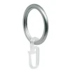 mydeco Rundringe 20 Stk. Ø40mm passend zu Gardinenstangen Ø20mm Edelstahl-Optik