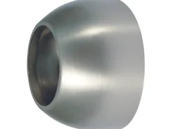 Mydeco Wandhalterung-Gardinenstange Edelstahl-Optik Ø 2 cm