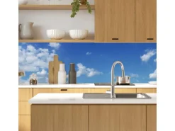 MySpotti Küchenrückwand Profix Cucina Himmel 270 x 60 cm Himmelblau