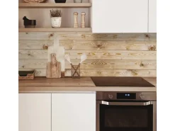 MySpotti Küchenrückwand Profix Cucina Gerhard 100 x 60 cm Holz Natur