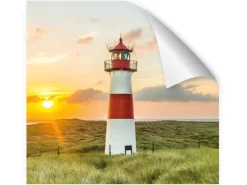 Myspotti Küchenrückwandfolie Leuchtturm Sylt Selbstklebend 220 cm x 60 cm